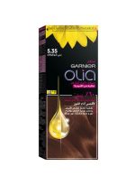 ⁦غارنييه اوليا صبغة شعر خالية من الامونيا - بني شوكولاته 5.35⁩ - الصورة ⁦2⁩