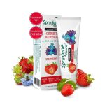 ⁦سبرينجين الطبيعي معجون أسنان الفراولة للأطفال خالٍ من الفلورايد - 100 جرام⁩ - الصورة ⁦2⁩