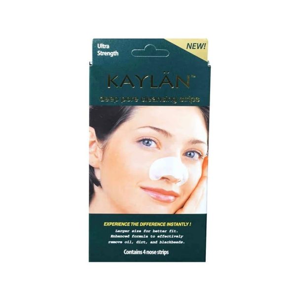 كايلان لصقه انف لتنظيف المسامات وإزالة الرؤوس السوداء - 4 حبه