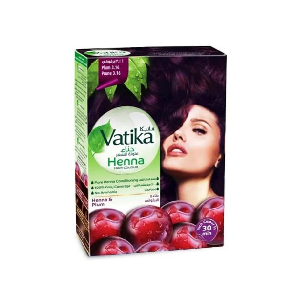 فاتيكا حناء ملونة للشعر برقوقي 3.16