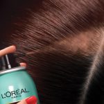 ⁦لوريال باريس ماجيك ريتاتش بخاخ صبغة شعر مؤقتة - بني 75 مل⁩ - الصورة ⁦3⁩