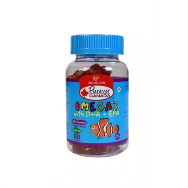 بيوريفر علكة اوميجا 3 للأطفال