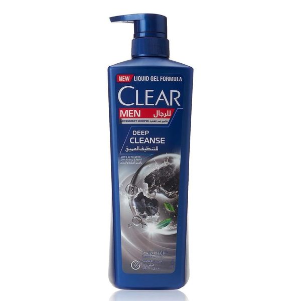 كلير شامبو ضد القشرة للرجال للتنظيف العميق بالفحم والنعناع- 700 مل