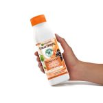 ⁦غارنييه الترا دوكس بلسم غذاء الشعر المرمم بالبابايا وجوز الهند - 350 مل⁩ - الصورة ⁦3⁩