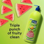 ⁦سواف كيدز 3 في 1 شامبو + بلسم + غسول جسم بالبطيخ- 1.18 لتر⁩ - الصورة ⁦5⁩