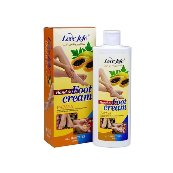 لوف جوجو كريم يدين وقدمين بالبابايا