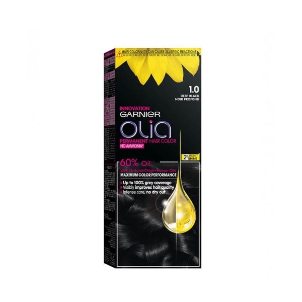 غارنييه صبغة اسود غامق