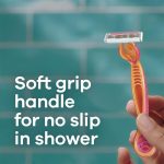 ⁦جيليت سيمبلي فينوس ماكينة حلاقة نسائية 3 شفرات 4 رؤوس⁩ - الصورة ⁦4⁩