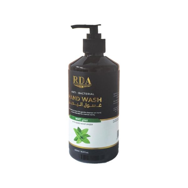 غسول اليدين برائحة النعناع