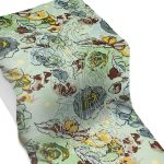 ⁦قماش مخور حرير اندونيسي مشجر - أخضر⁩ - الصورة ⁦2⁩