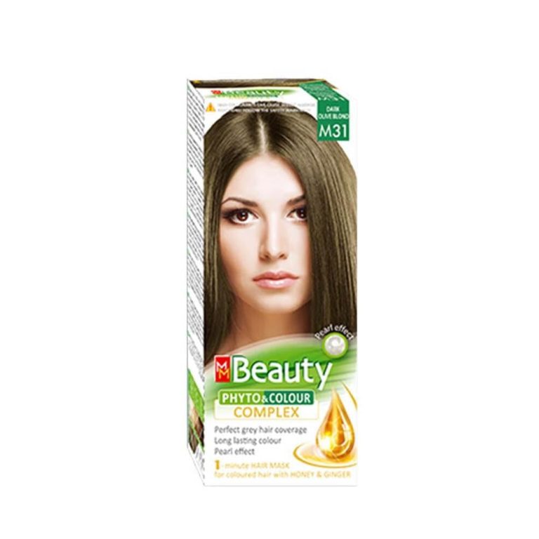 صبغة شعر اشقر زيتوني غامق