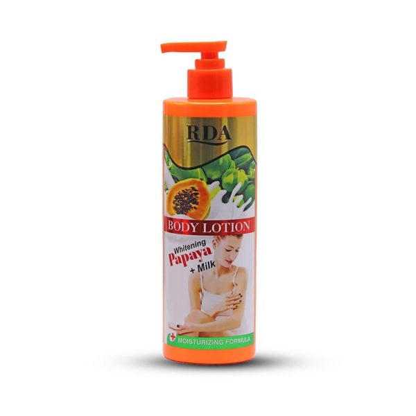 لوشن مبيض بالبابايا والحليب