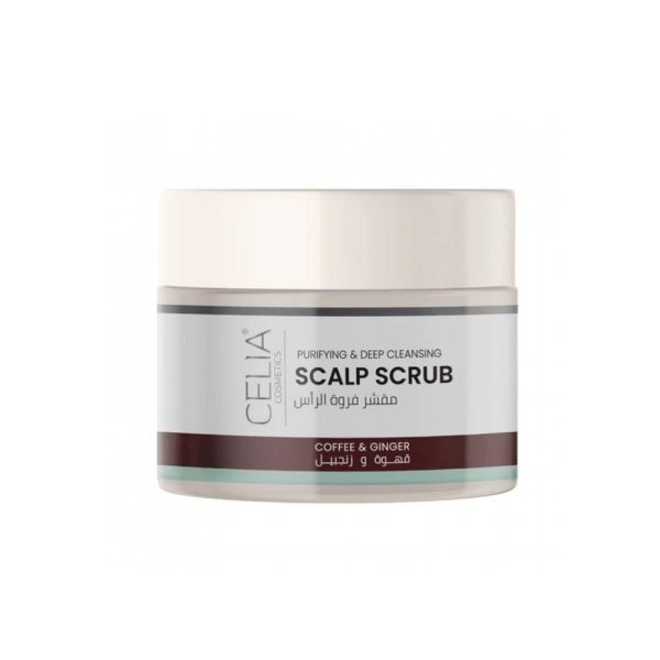 مقشر فروة الرأس قهوة وزنجبيل