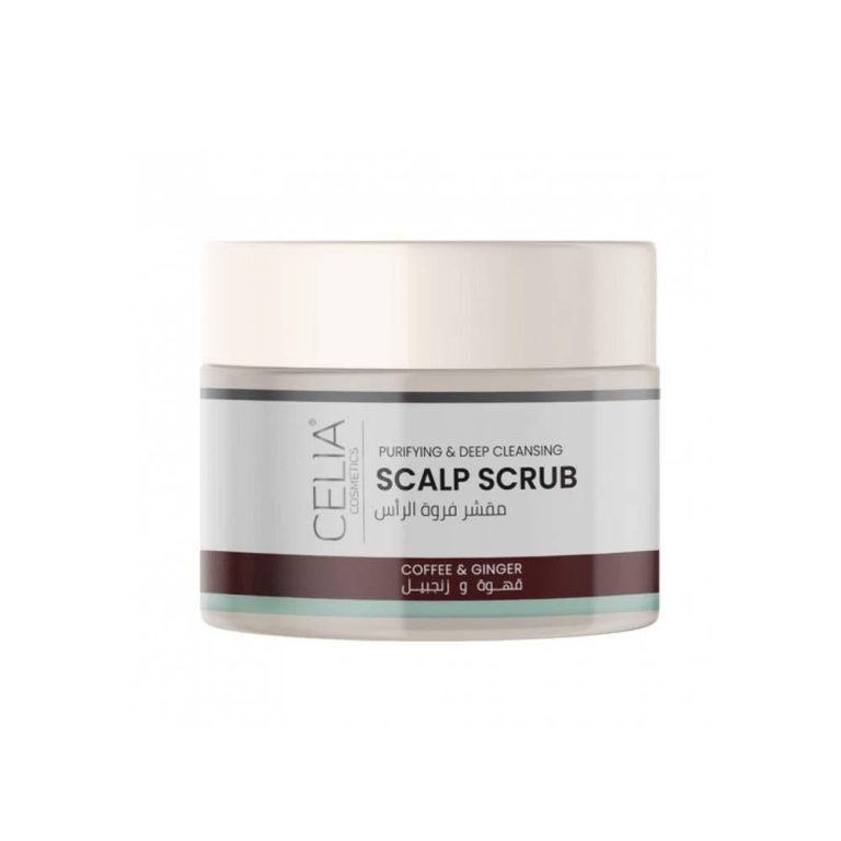 مقشر فروة الرأس قهوة وزنجبيل