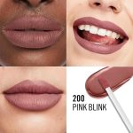 ⁦ريميل لندن أحمر شفاه سائل لاستينج ميجا مات رقم 200 بينك بلينك 7.4 مل⁩ - الصورة ⁦4⁩