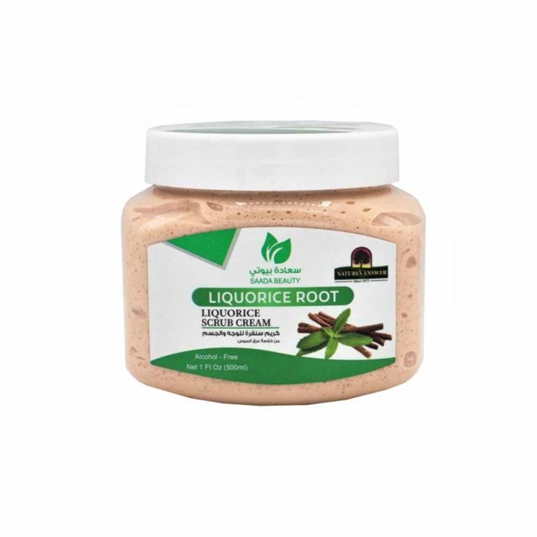 كريم صنفرة عرق السوس للوجه والجسم