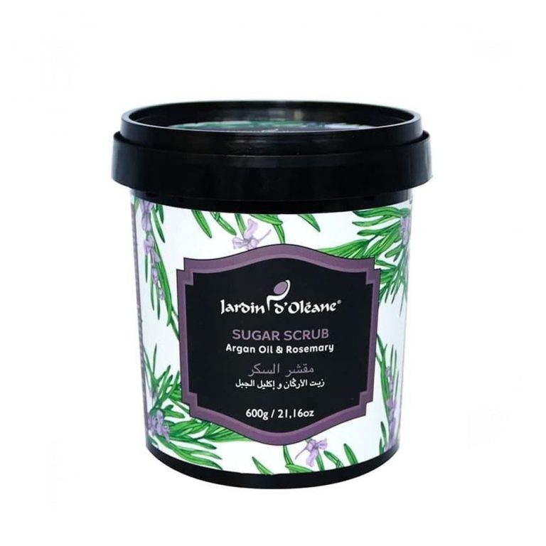 جاردن دي اوليان مقشر السكر المغربي بزيت الارغان وإكليل الجبل 600 جم