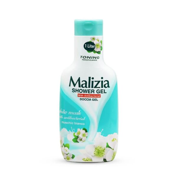 جل استحمام مسك أبيض