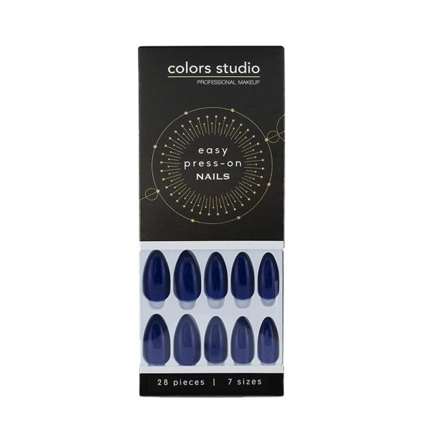 كولورز ستوديو اظافر صناعية لاصقة 28 قطعة 7 مقاسات NO. CS-NT13