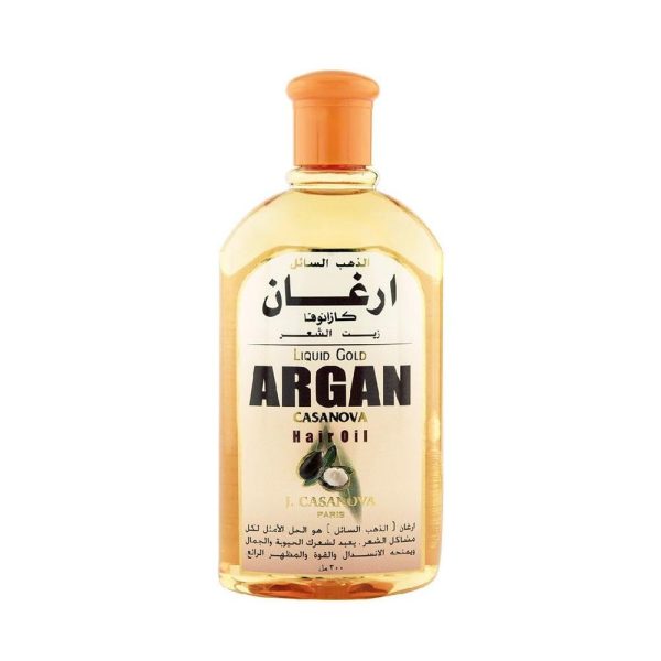 كازانوفا  زيت ارغان الذهب السائل للشعر - 300 مل