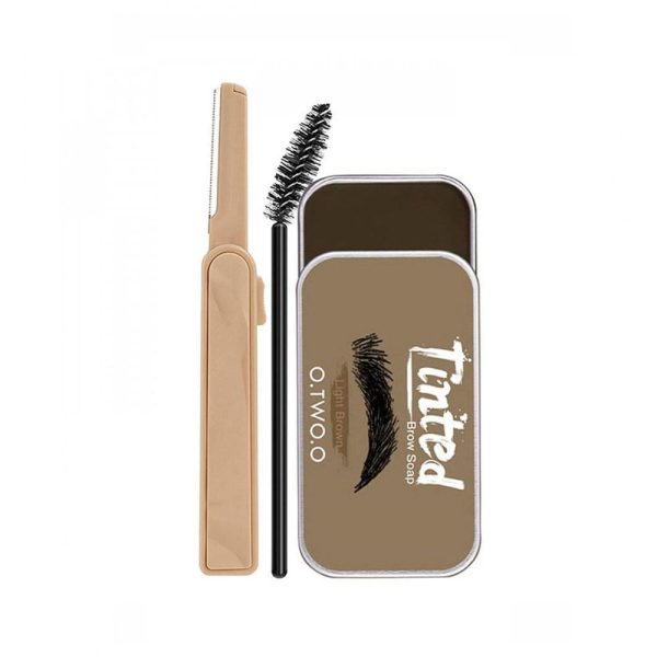 او تو او صابونة حواجب بني فاتح