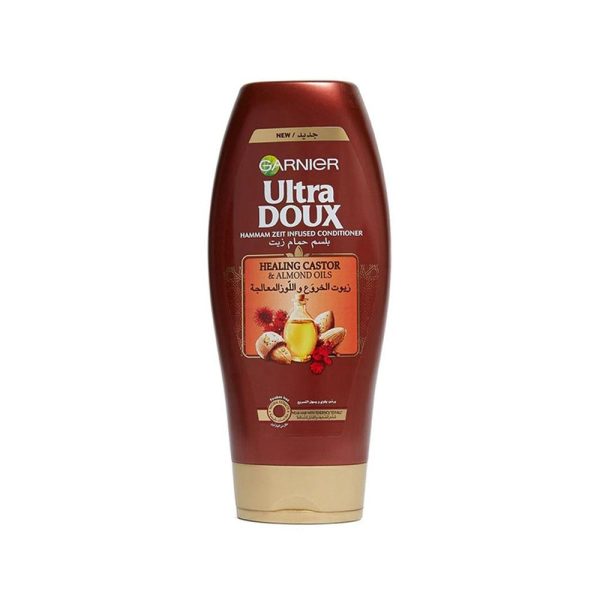 غارنييه اولترا بلسم زيت الخروع و اللوز المعالج - 400 مل