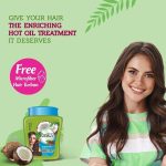 ⁦فاتيكا حمام زيت بجوز الهند والخروع لتكثيف الشعر زيادة وسماكة - 500 جم⁩ - الصورة ⁦2⁩