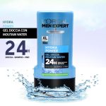 ⁦لوريال باريس سائل استحمام هيدرا باور للرجال 300مل⁩ - الصورة ⁦3⁩