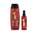 ⁦يونيك ون علاج الشعر - 150 مل + شامبو وبلسم - 300 مل⁩ - الصورة ⁦3⁩