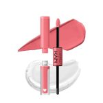 ⁦ان واي اكس احمر شفاه روج سائل مع ملمع شفاه - 01 بورن تو هستل⁩ - الصورة ⁦2⁩