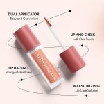 ⁦بوبي بوبي ستاي بلومينج تنت للشفاه والخدين لون مرجاني - 3.5 مل⁩ - الصورة ⁦2⁩