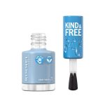 ⁦ريميل لندن كايند آند فري طلاء أظافر رقم 152 تيدال ويف بلو - 8 مل⁩ - الصورة ⁦2⁩