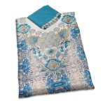 قماش كريستال بيج فيروزي