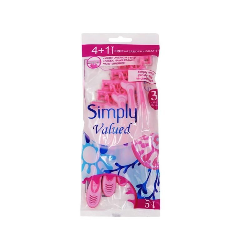 شفرات حلاقة للنساء سيمبلي فاليود 3 شفرات