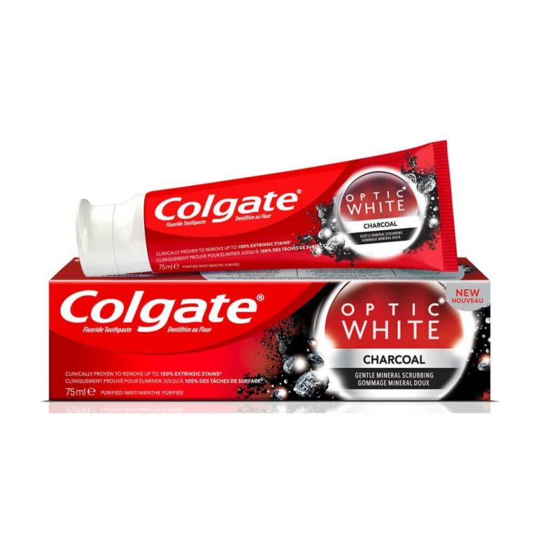 معجون أسنان بالفحم للتبييض