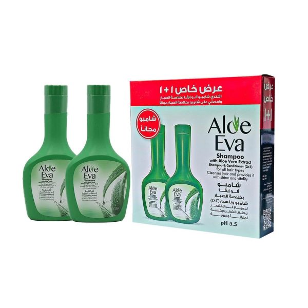 شامبو وبلسم ٢ في ١ بخلاصة الصبار الو ايفا