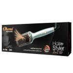 ⁦اوكيما فرشاة  شعر ومكواة سيراميك  2 في 1 بتقنية الأيونات  OK-716⁩ - الصورة ⁦2⁩