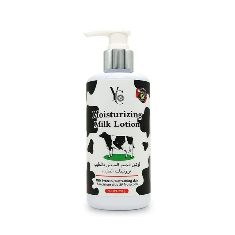 لوشن جسم مبيض بالحليب