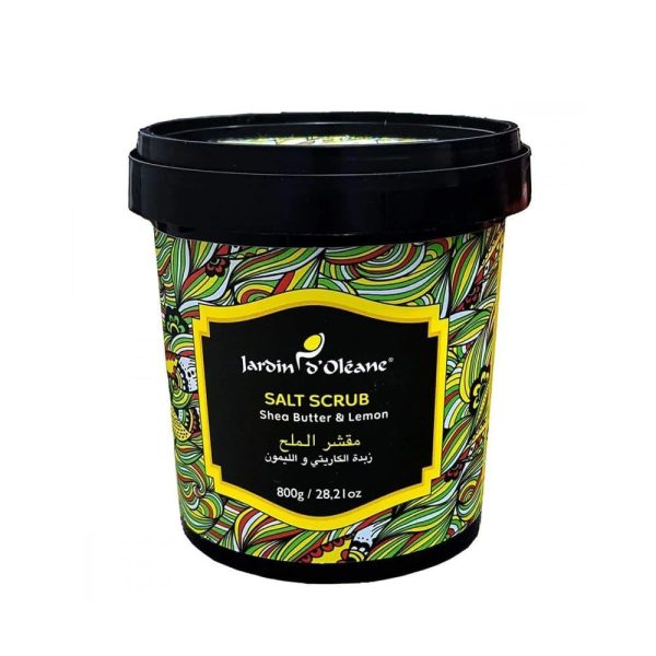 جاردن دي اوليان مقشر الملح بزبدة الكاريتي والليمون - 800 جم