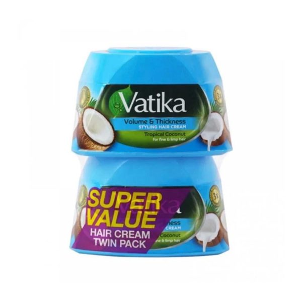 فاتيكا كريم تصفيف الشعر بجوز الهند الاستوائي عبوة مزدوجة - 2*140 مل