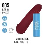 ⁦ريميل لندن احمر خدود كايند اند فري مالتي ستيك رقم 005 بيري سويت - 5 جم⁩ - الصورة ⁦3⁩