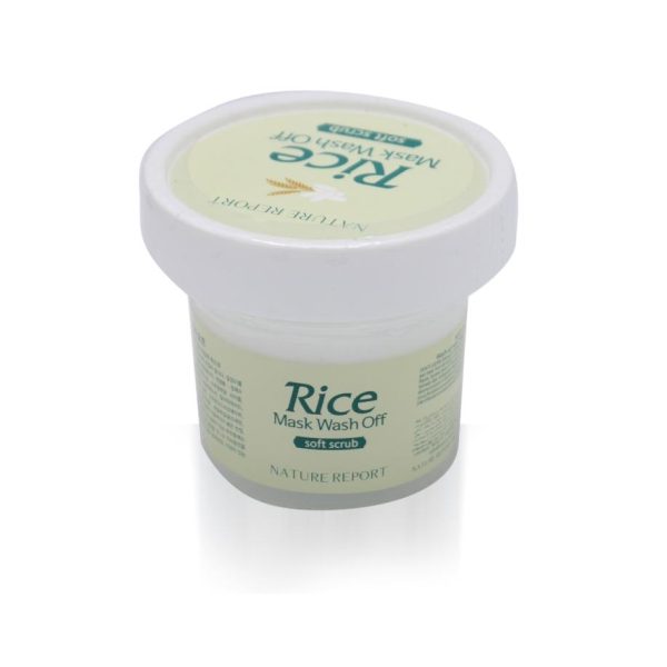 ناتشر ريبورت قناع الوجه بالأرز -100جم