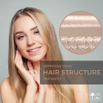 ⁦ارغان ديلوكس كريم الشعر بالكيراتين يترك على الشعر - 240 مل⁩ - الصورة ⁦4⁩