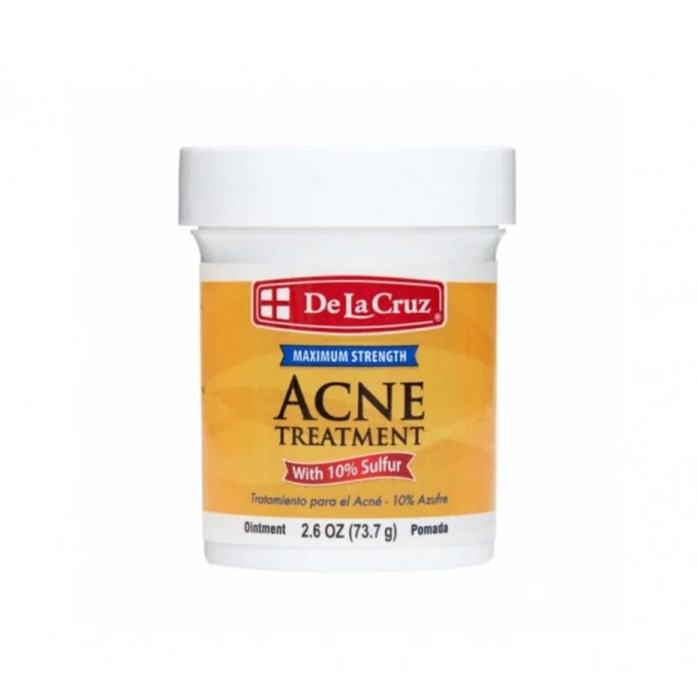مرهم الكبريت دي لا كروز لعلاج حب الشباب