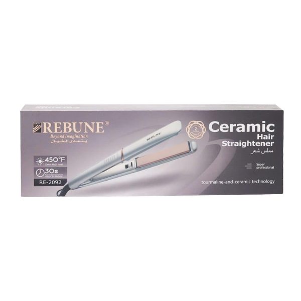 مملس شعر اسود بمستويات حرارة ريبون