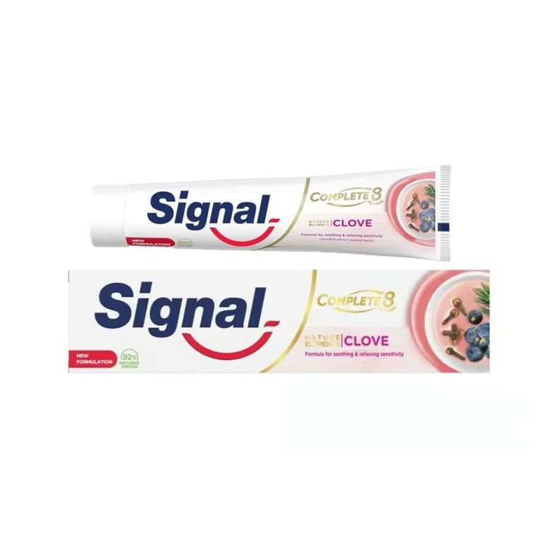 معجون أسنان سيجنال المتكامل 8 بالقرنفل