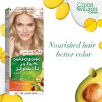 ⁦غارنييه كولور ناتشورالز صبغة شعر - أشقر رمادي فاتح جدا 9.1⁩ - الصورة ⁦3⁩