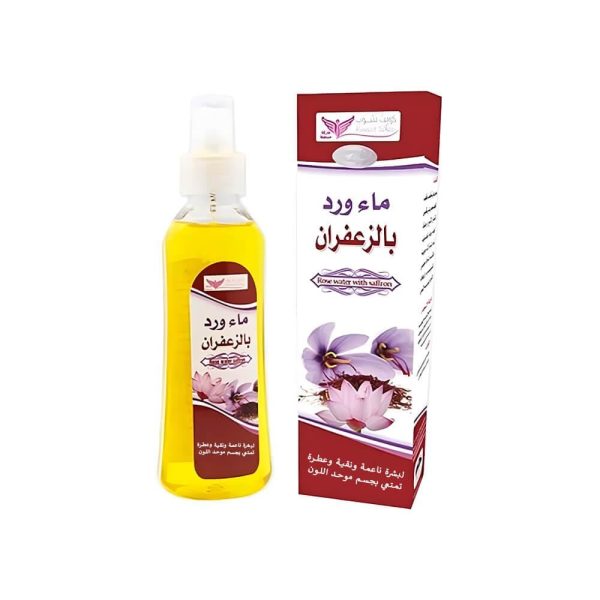 كويت شوب ماء ورد بالزعفران 200 مل