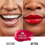 ⁦ريميل لندن احمر شفاه سائل لاستينج بروفوكاليبس رقم 500 كيس ذا تاون ريد⁩ - الصورة ⁦5⁩