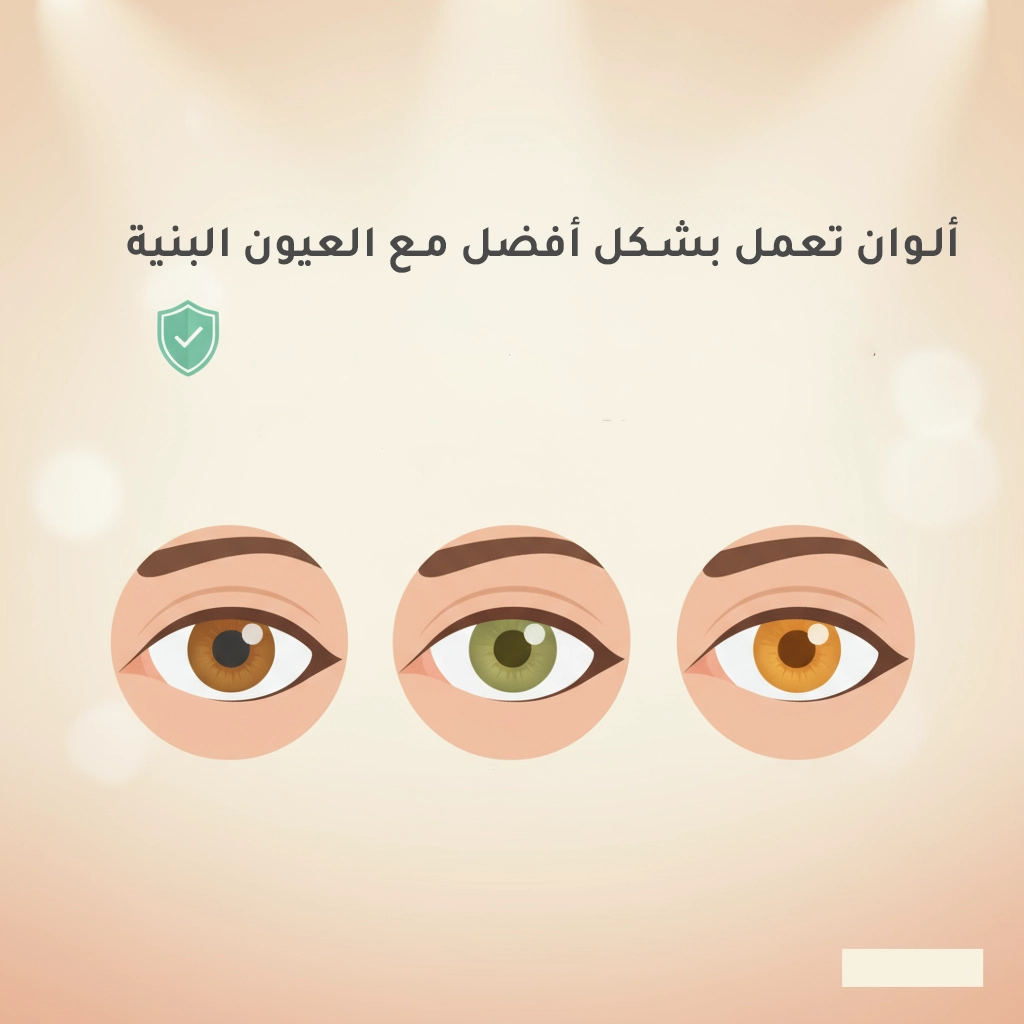 الوان العدسات